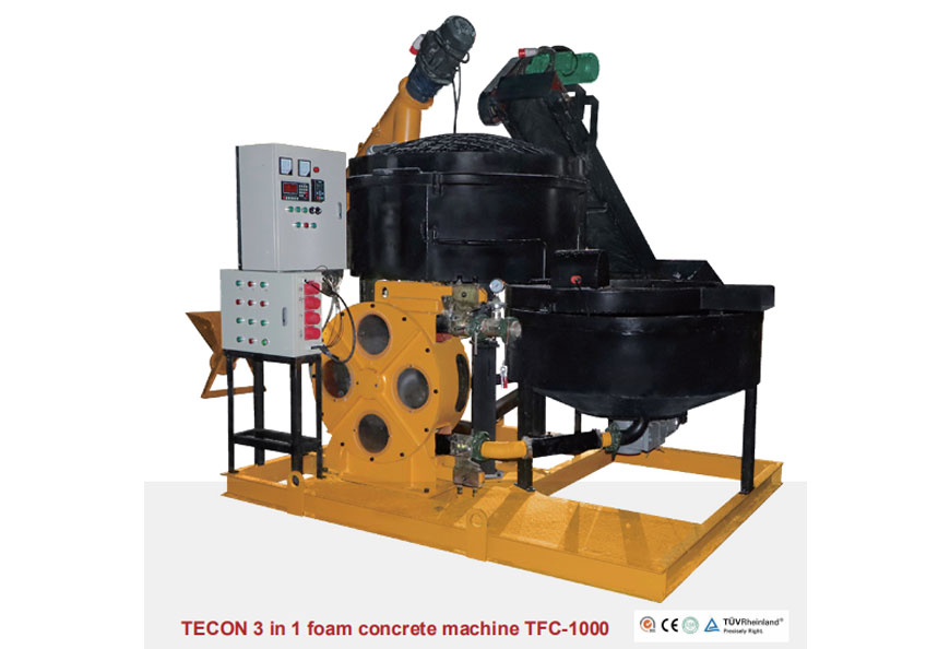 TECON 3 In 1 Schaumbetonmaschine TFC-1000